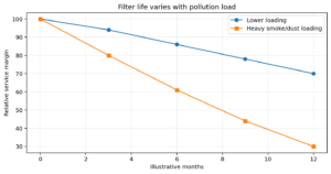air purifier filter life replcement