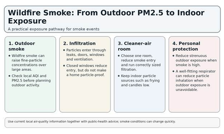 Wildfire Smoke and Air Quality: PM2.5, Health Risks and How to Protect Yourself